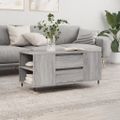 vidaXL Konferenčný stolík sivý sonoma 102x44,5x50 kompozitné drevo