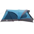 vidaXL Rodinný stan 14-miestny Modrá 185T Polyester s PU náterom