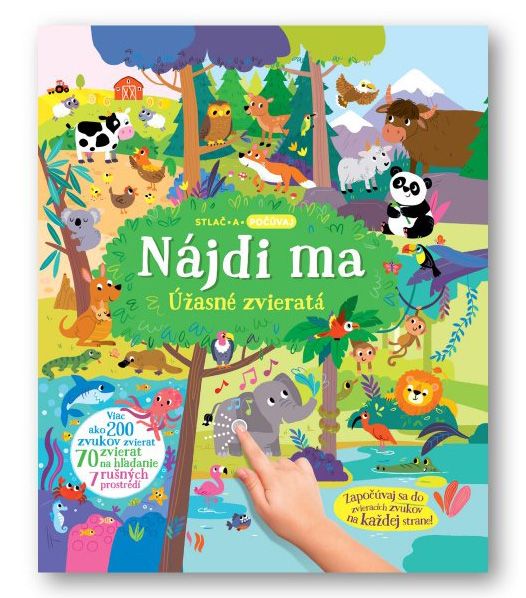 Nájdi ma - Úžasné zvieratá