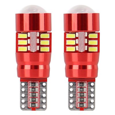 LED CANBUS 27SMD 3014 T10e (W5W) White 12V / 24V
