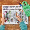 Prestieranie na vyfarbenie Garden, grow, eat! Vymaľuj a oper