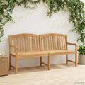 vidaXL Ručne vyrezávaná ružová lavička 150 x 60 x 90 cm Prírodná
