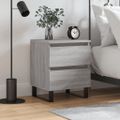 vidaXL Nočný stolík divý dub sonoma 40x35x50 cm kompozitné drevo