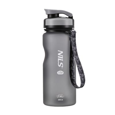 Tritanová fľaša na pitie NILS Camp NC1740 600 ml čierna