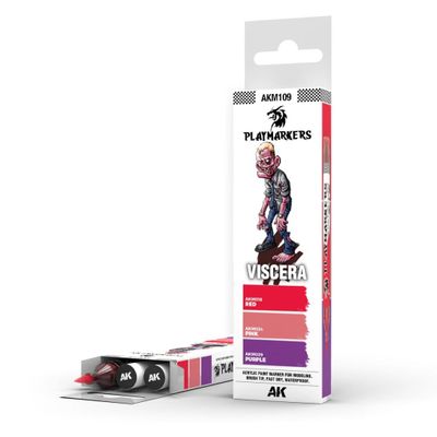 AK Interactive: Playmarkers - Viscera (3 barvy)