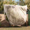 vidaXL Covers na fleece pre ochranu rastlín pred mrazom 3 ks Béžová