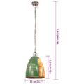 vidaXL Industriálna závesná lampa 25 W viacfarebná okrúhla 32 cm E27