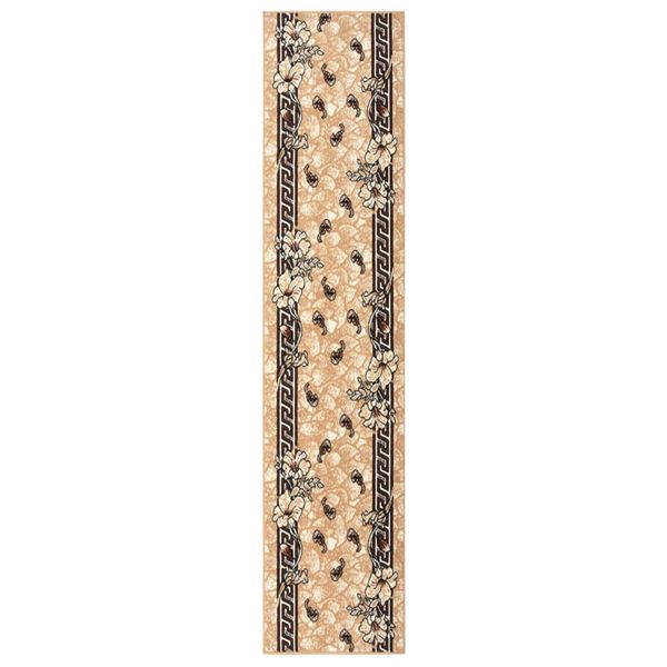 vidaXL Koberec behúň BCF béžový 80x450 cm