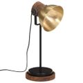 vidaXL Stolová lampa 25 W starožitná mosadzná 17x17x50 cm E27