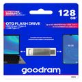 Goodram pendrive 128GB USB 3.2 ODA3 silver TYPE-A+TYPE-C