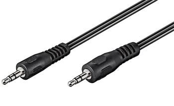 PremiumCord Kábel Jack 3.5mm M/M 2m