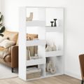 vidaXL Deliaca stena biela 100x33x155,5 cm kompozitné drevo