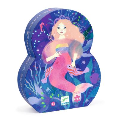 Puzzle Morská panna Ella 36 ks