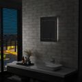 vidaXL Kúpeľňové nástenné zrkadlo s LED osvetlením 50x60 cm