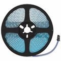 vidaXL LED pás 2 ks Čierna a priehľadná Meď a plast
