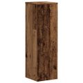 vidaXL Stojany na rastliny 2 ks staré drevo 25x25x80 cm kompoz. drevo