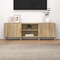 vidaXL TV skrinka farba dubu sonoma 150x30x50 cm spracované drevo
