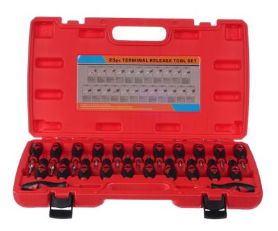 Sada vypichováků pinů a konektorů MECHANIC TERMINAL PIN SET 1, 23 ks SIXTOL