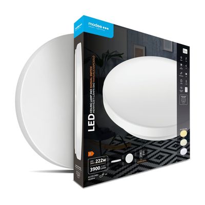 Modee Okrúhle stropné LED svietidlo s vypínačom SW2 36W 3CCT 3900lm (ML-CLA3CCT36WSW2)