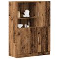VidaXL 2-dielna súprava kuchynských skriniek Old Wood Engineered Wood