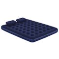 Bestway Semišová nafukovacia posteľ+vankúš a pumpa 203x152x22 cm 67374