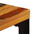 vidaXL Jedálenský stôl 115x55x76 cm, recyklovaný masív a oceľ