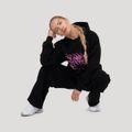 Dámska mikina Thorn Black - GymBeam, veľkosť M