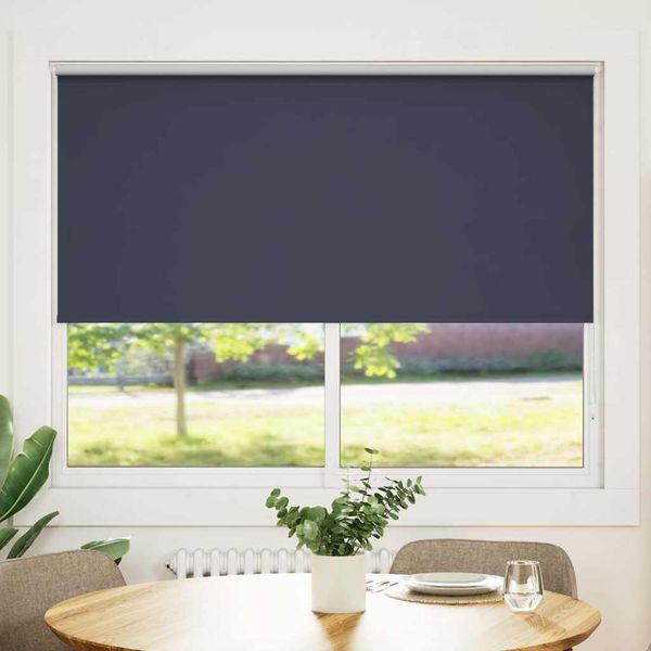 vidaXL Zatemňovacia roleta 144,4x175 cm, šírka látky 140 cm, námornícka modrá
