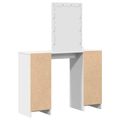 vidaXL Toaletný stolík Biela 102 x 33 x 135 cm Kompozitné drevo