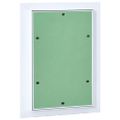 vidaXL Access Panel Zelená a strieborná 25 x 35 cm