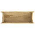 vidaXL Vyvýšený záhradný záhon 50x18x18 cm, impregnovaná borovica
