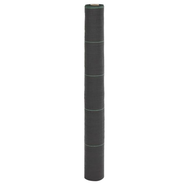 vidaXL Membrána proti burine čierna 1x150 m PP