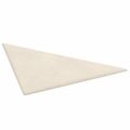 vidaXL Nástenné panely 12 ks krémové 30x30 cm zamatové 0,54 m²
