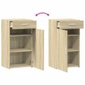 vidaXL Komoda dub sonoma 50x42,5x93 cm spracované drevo