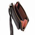 Phone bag with wallet function (18*11*5cm) black
