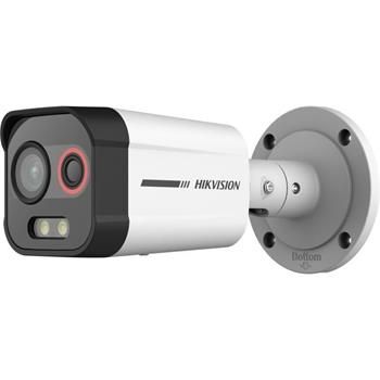 Hikvision IP Bullet termo-optická kamera; objektív 1,35mm, LED 40m, Audio, Alarm, Blikač