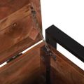 vidaXL Úložné truhlice Viacfarebný 80 x 30 x 30 cm Recyklovaný masív