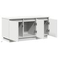 vidaXL TV skrinka 100 x 38 x 49 cm Biela Kompozitné drevo