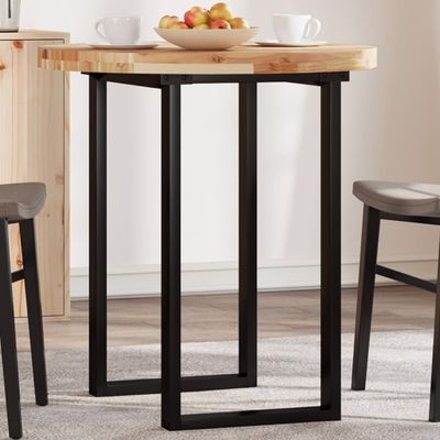 vidaXL Stolová doska okrúhla Ø70x4 cm masívne akáciové drevo
