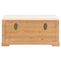 vidaXL Úložná truhlica s vankúšom 80x40x40 cm MDF