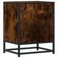 vidaXL Nočné stolíky 2 ks dymový dub 40x31x50 cm kompozitné drevo