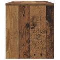 vidaXL TV skrinka 80 x 35 x 40 cm Staré drevo Kompozitné drevo