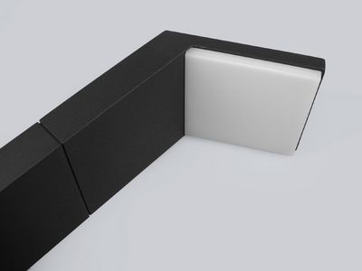 Záhradné LED svietidlo Yogi 9,5 W čierne IP54, teplá biela Zahradní LED svítidlo Yogi 9,5W černé IP54, teplá bílá