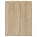 vidaXL Regál na topánky dub sonoma 100x35x45 cm spracované drevo