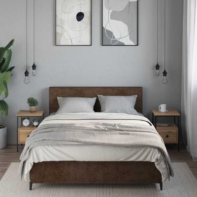vidaXL Nočné stolíky 2 ks dub artisan 34x36x50 cm kompozitné drevo