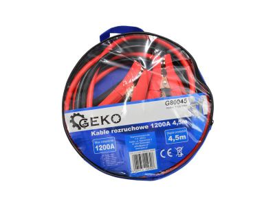 Startovacie kable 1200 A 4,5 m GEKO