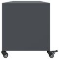 vidaXL TV skrinka antracit 100,5x39x43,5 cm oceľ