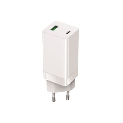 Setty GAN wall charger PD+QC USB + USB-C 65W LSI-02 white JO