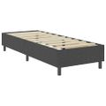 vidaXL Rám na boxspring posteľ, sivý, látka 100x200 cm