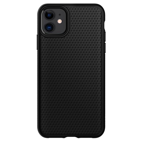 Puzdro Spigen Liquid Air pre iPhone 11 matne čierna